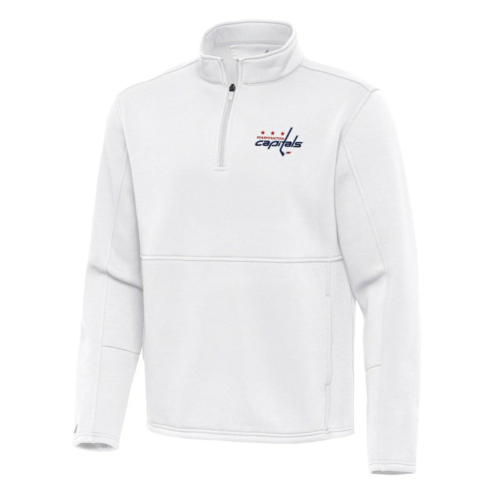 Washington Capitals Antigua Twist Quarter-Zip Pullover Jacket -  NHL Pullover