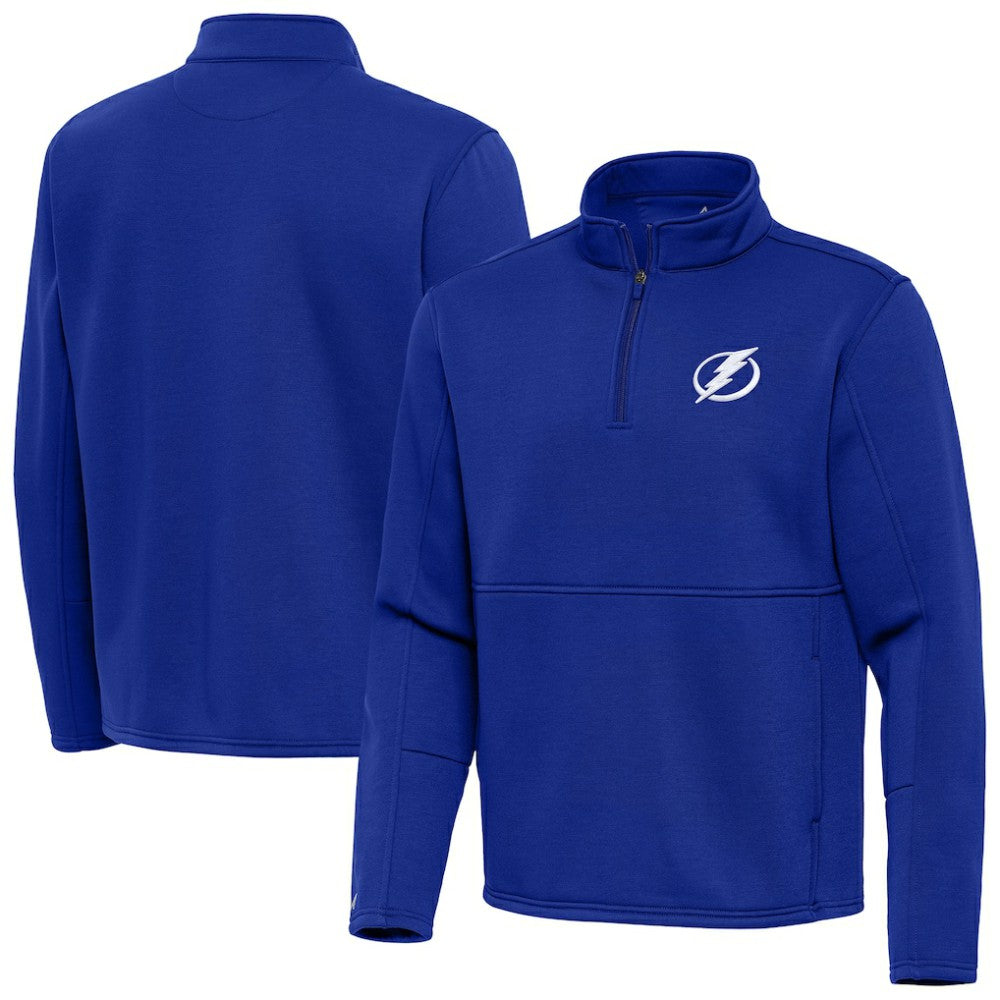 Tampa Bay Lightning Antigua Twist Quarter-Zip Pullover Jacket -  NHL Pullover