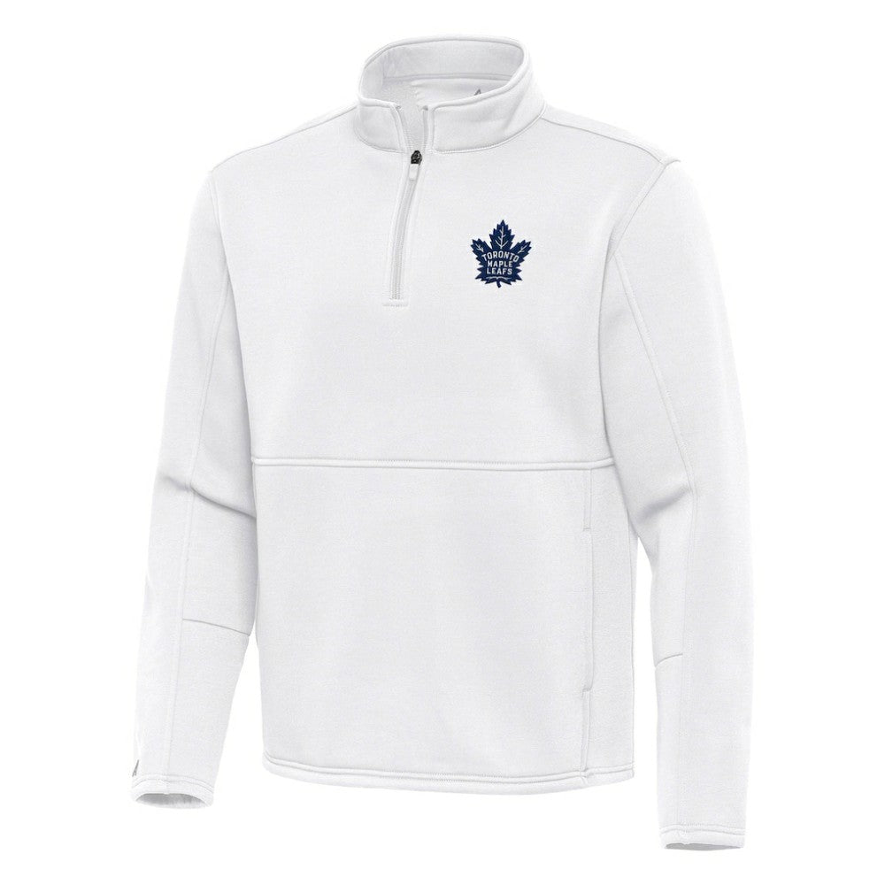 Toronto Maple Leafs Antigua Twist Quarter-Zip Pullover Jacket -  NHL Pullover