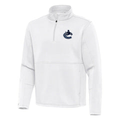Vancouver Canucks Antigua Twist Quarter-Zip Pullover Jacket -  NHL Pullover