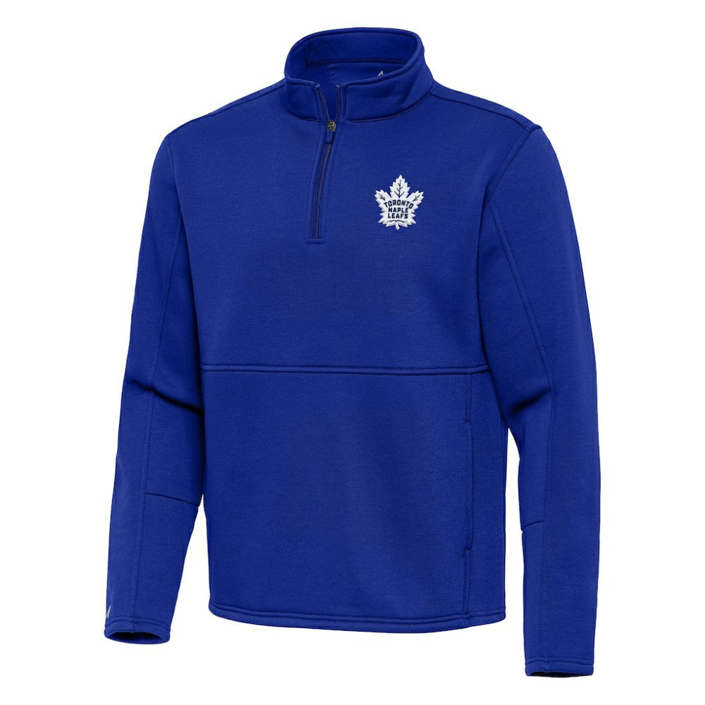 Toronto Maple Leafs Antigua Twist Quarter-Zip Pullover Jacket -  NHL Pullover