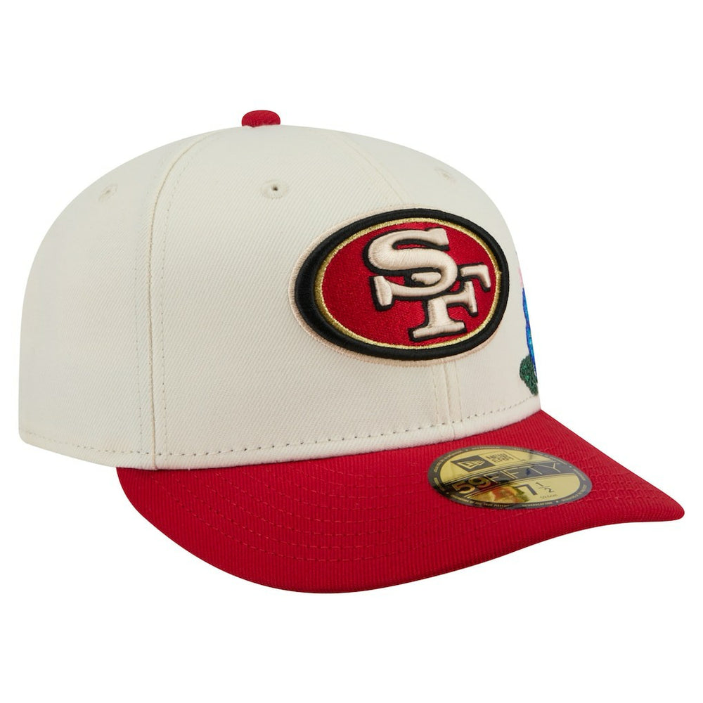 San Francisco 49ers Tonal Floral 59FIFTY Fitted Hat | NFL Online