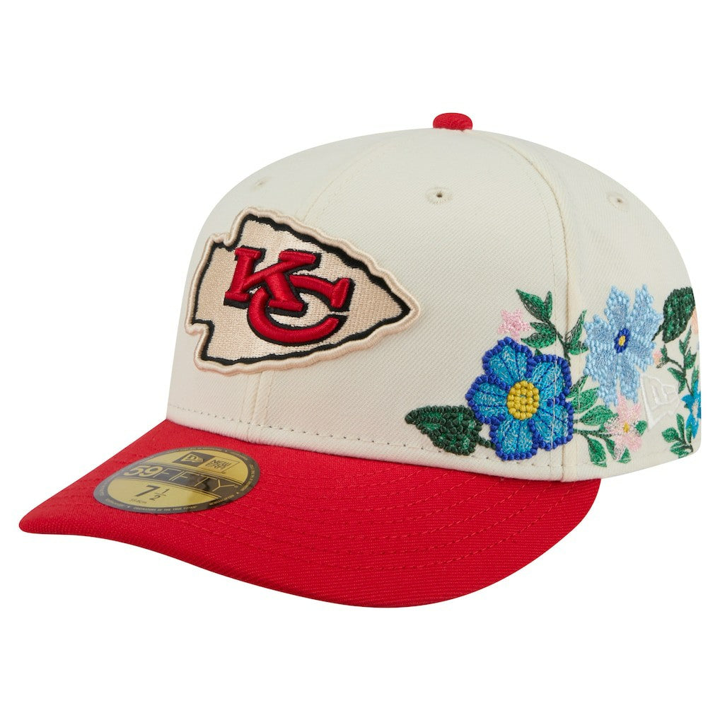 Kansas City Chiefs Tonal Floral 59FIFTY Fitted Hat | NFL Near me