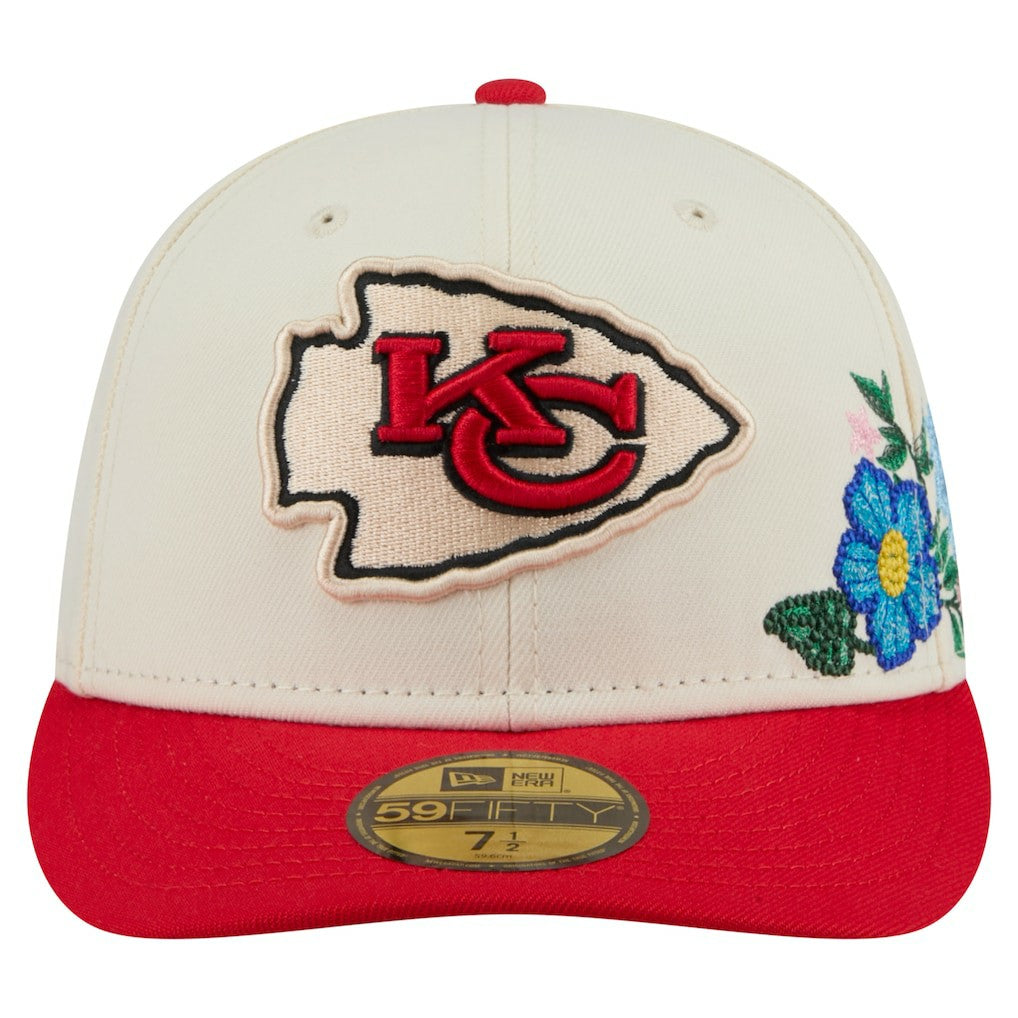 Kansas City Chiefs Tonal Floral 59FIFTY Fitted Hat | NFL Near me