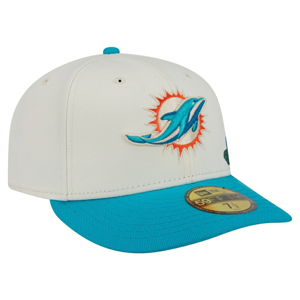 Miami Dolphins Tonal Floral 59FIFTY Fitted Hat | NFL On sale