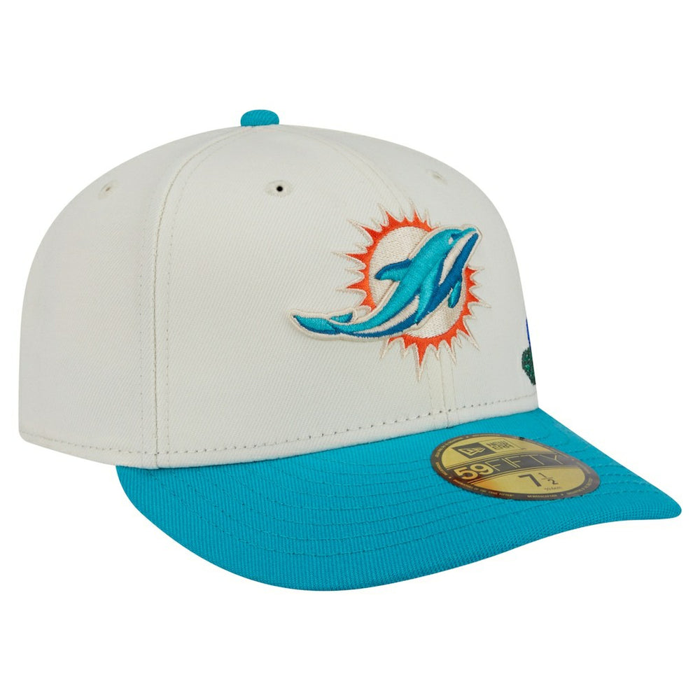Miami Dolphins Tonal Floral 59FIFTY Fitted Hat | NFL On sale