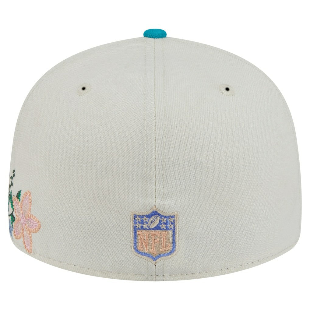 Miami Dolphins Tonal Floral 59FIFTY Fitted Hat | NFL On sale