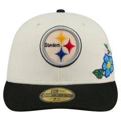 Pittsburgh Steelers Tonal Floral 59FIFTY Fitted Hat | NFL On sale