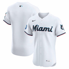 Miami Marlins Nike Home Elite Jersey - MLB Jerseys