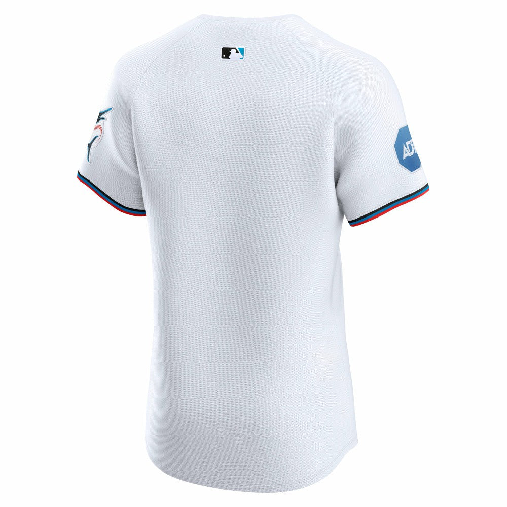 Miami Marlins Nike Home Elite Jersey - MLB Jerseys
