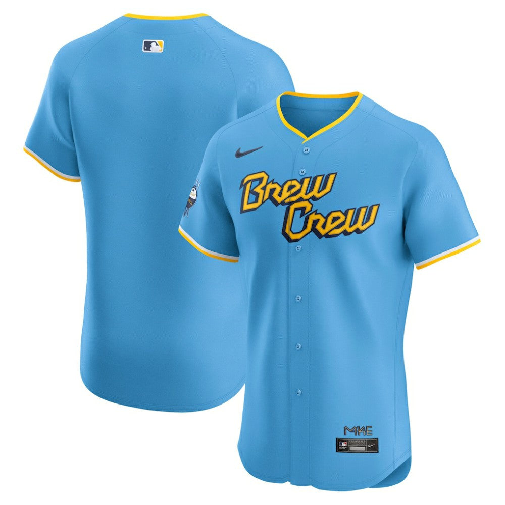 Milwaukee Brewers Nike City Connect  Elite Jersey - MLB Jerseys