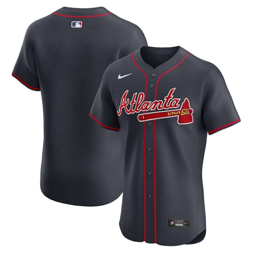 Atlanta Braves Nike Alternate Elite Jersey - MLB Jerseys