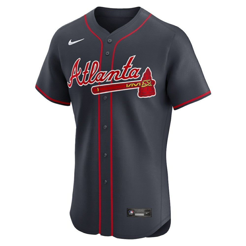 Atlanta Braves Nike Alternate Elite Jersey - MLB Jerseys