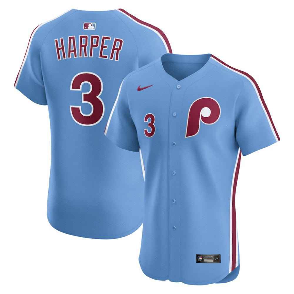 Bryce Harper Philadelphia Phillies Nike Alternate Elite Jersey - MLB Jerseys