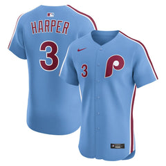 Bryce Harper Philadelphia Phillies Nike Alternate Elite Jersey - MLB Jerseys