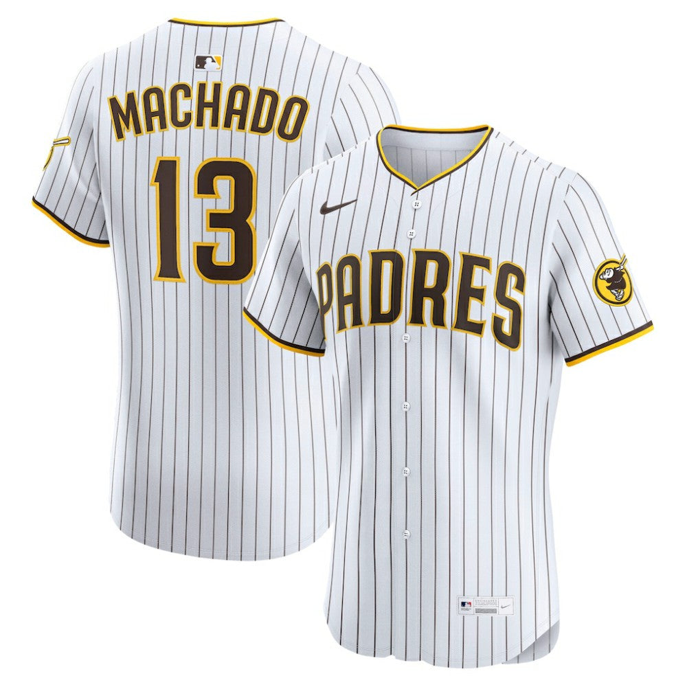 Manny Machado San Diego Padres Nike Home Elite Player Jersey - MLB Jerseys