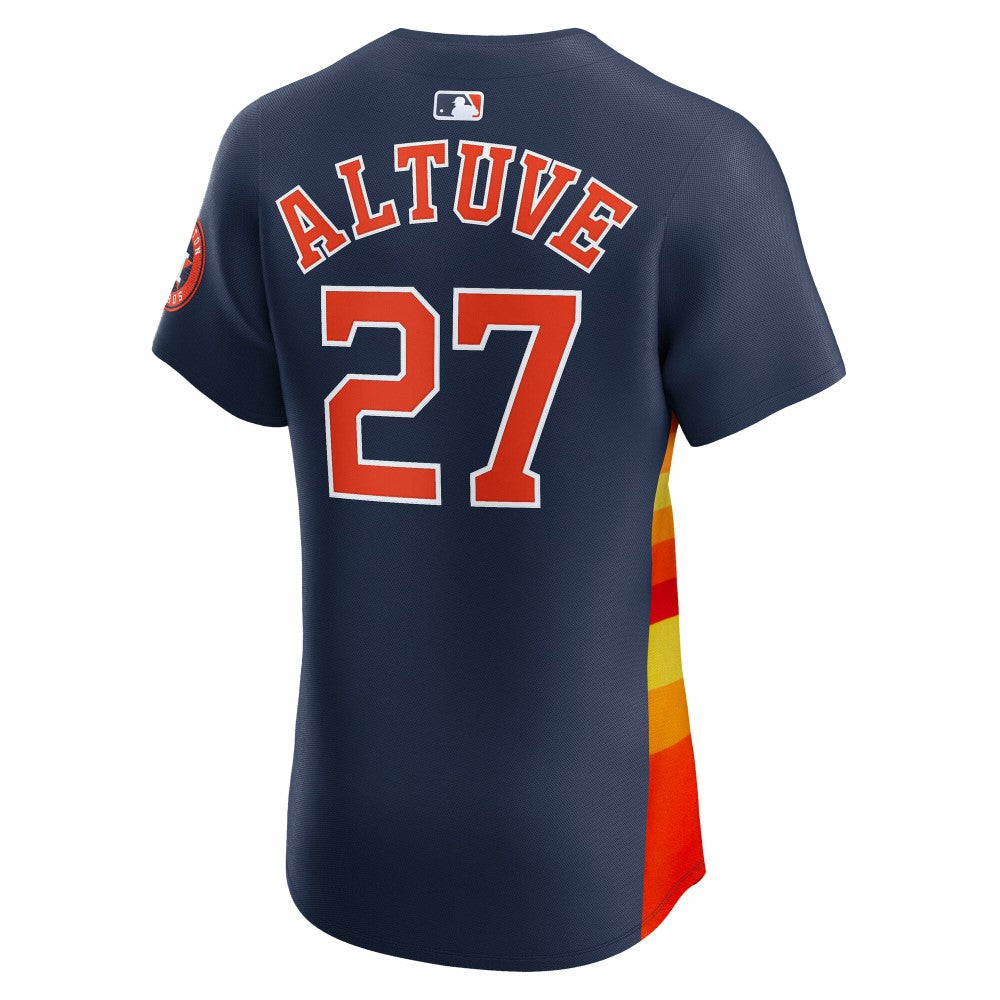 Jose Altuve Houston Astros Nike Alternate 2 Elite Player Jersey - MLB Jerseys
