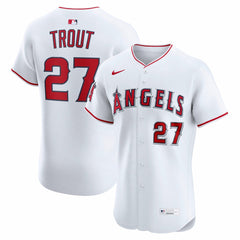Mike Trout Los Angeles Angels Nike Home ElitePlayer  Jersey - MLB Jerseys