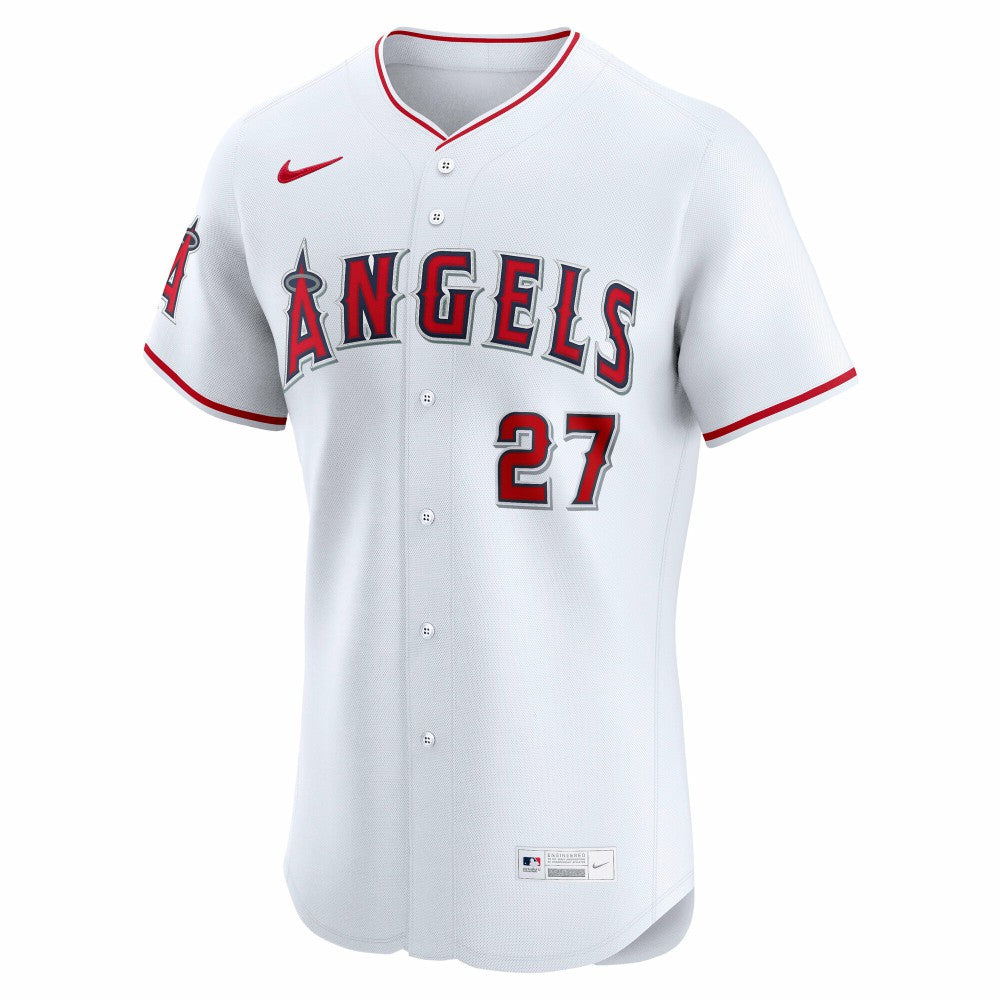 Mike Trout Los Angeles Angels Nike Home ElitePlayer  Jersey - MLB Jerseys