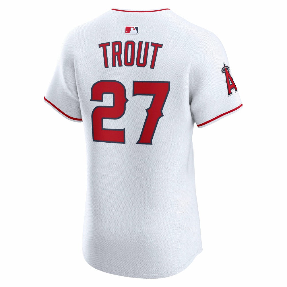 Mike Trout Los Angeles Angels Nike Home ElitePlayer  Jersey - MLB Jerseys