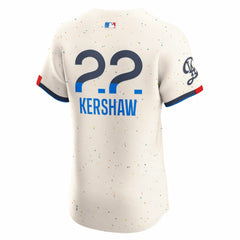 Clayton Kershaw Los Angeles Dodgers Nike City Connect Elite Jersey - MLB Jerseys