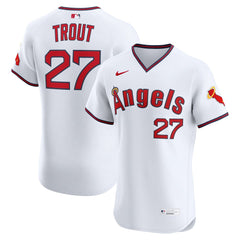 Mike Trout Los Angeles Angels Nike Alternate 2 Elite Jersey - MLB Jerseys
