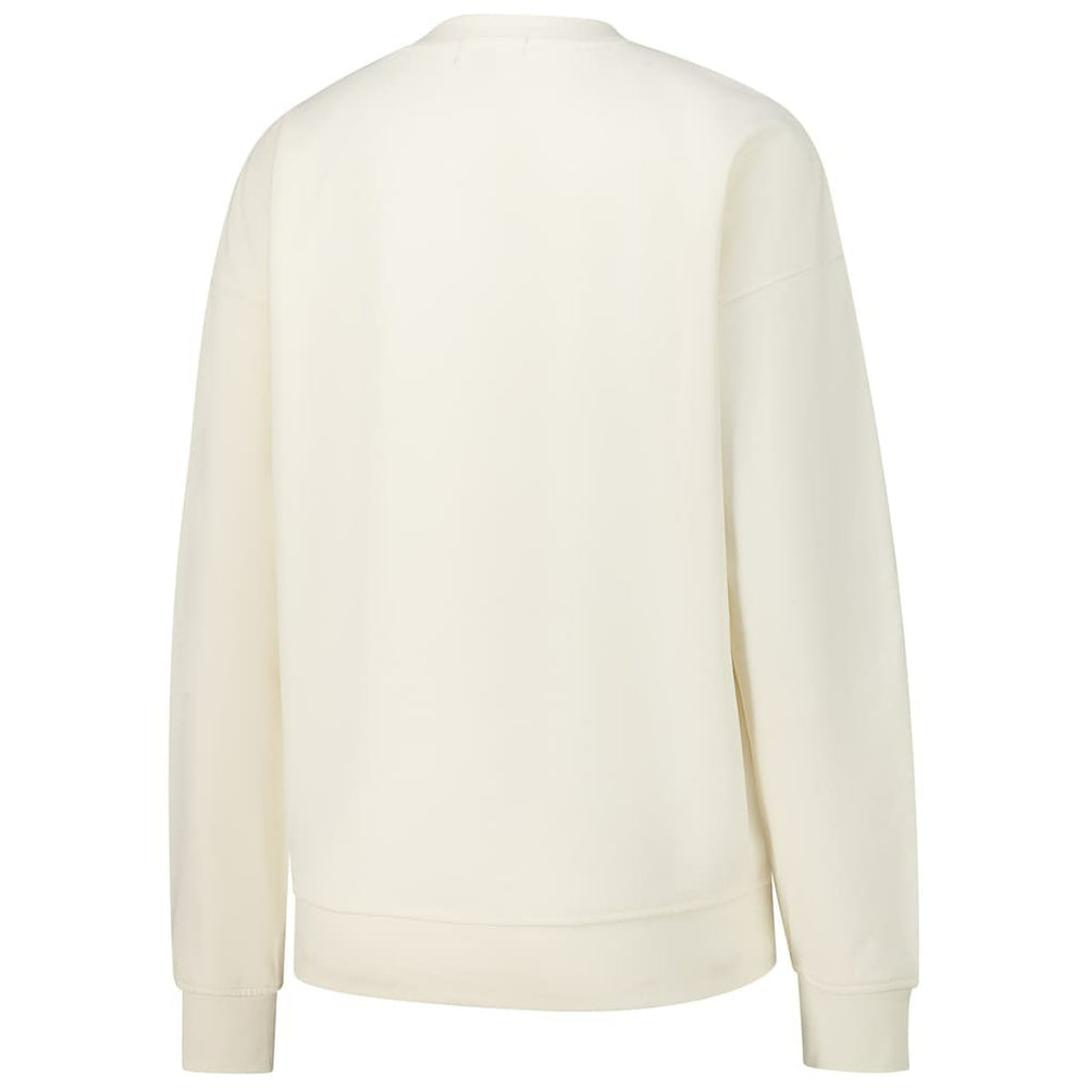 Cream Chicago Bulls Women's Brush Bucket Pullover Sweatshirt | NBA
