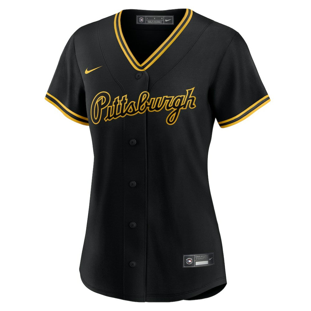 Paul Skenes Pittsburgh Pirates Nike Women's Alternate Replica Player Jersey - MLB Jerseys