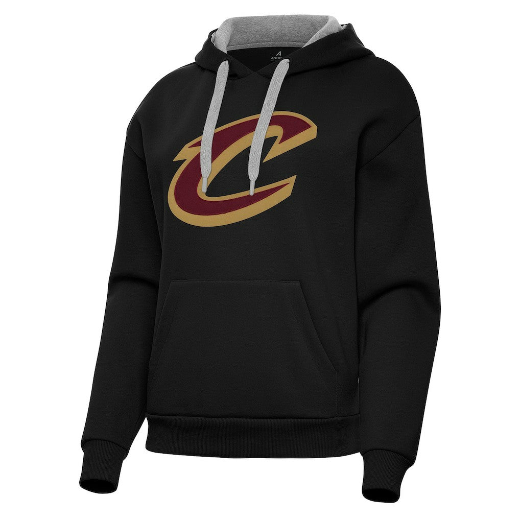 Black Cleveland Cavaliers Antigua Women's Victory Pullover Hoodie sale | NBA