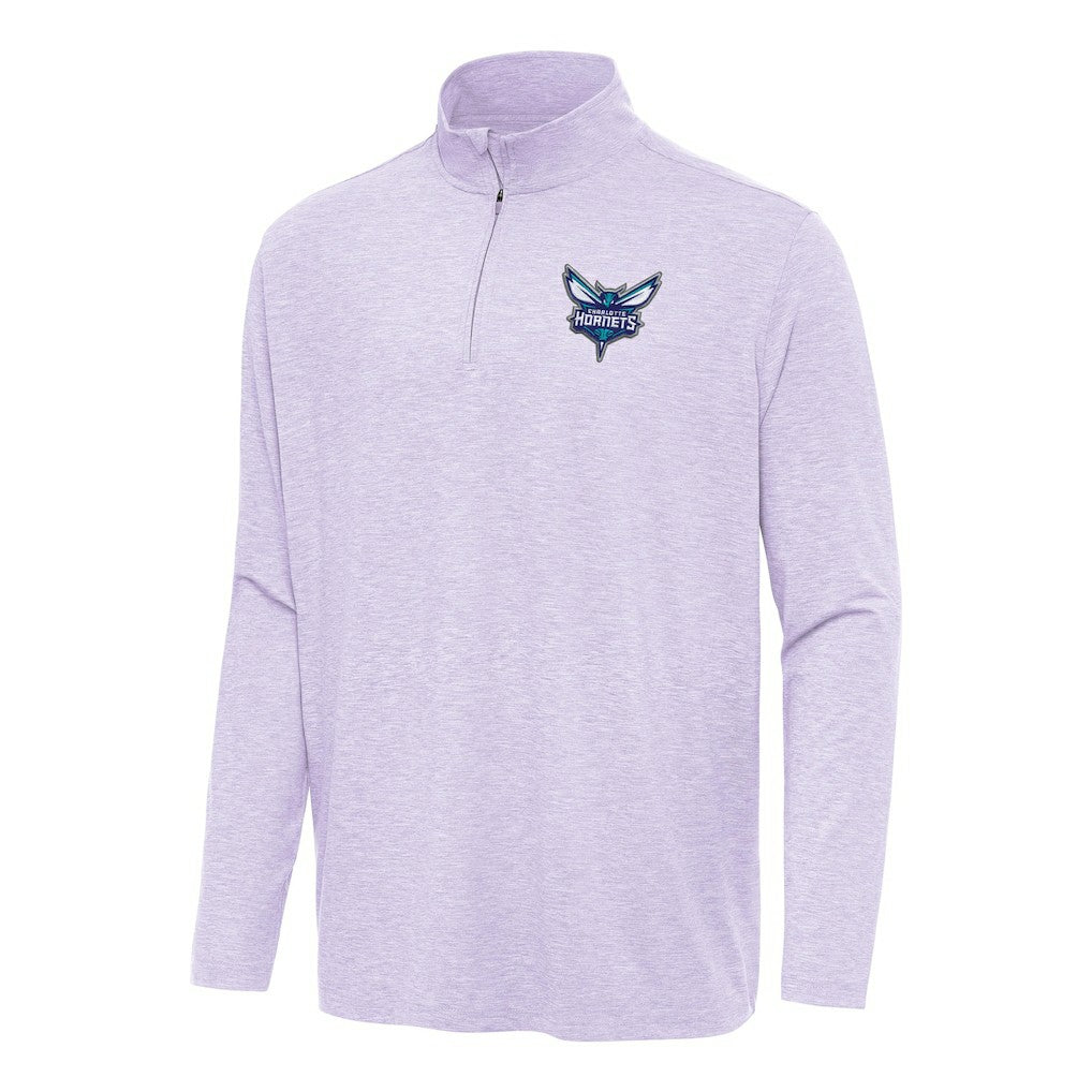 Lavender Charlotte Hornets Antigua Hunk Quarter-Zip Top | NBA
