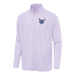 Lavender Charlotte Hornets Antigua Hunk Quarter-Zip Top | NBA