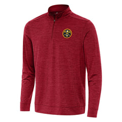 Cardinal Denver Nuggets Antigua Bright Quarter-Zip Top sale | NBA