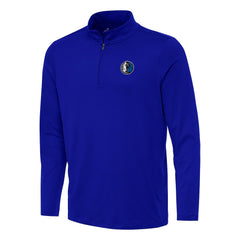 Blue Dallas Mavericks Antigua Reprocess Quarter-Zip Top sale | NBA