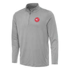 Gray Atlanta Hawks Antigua Reprocess Quarter-Zip Top | NBA