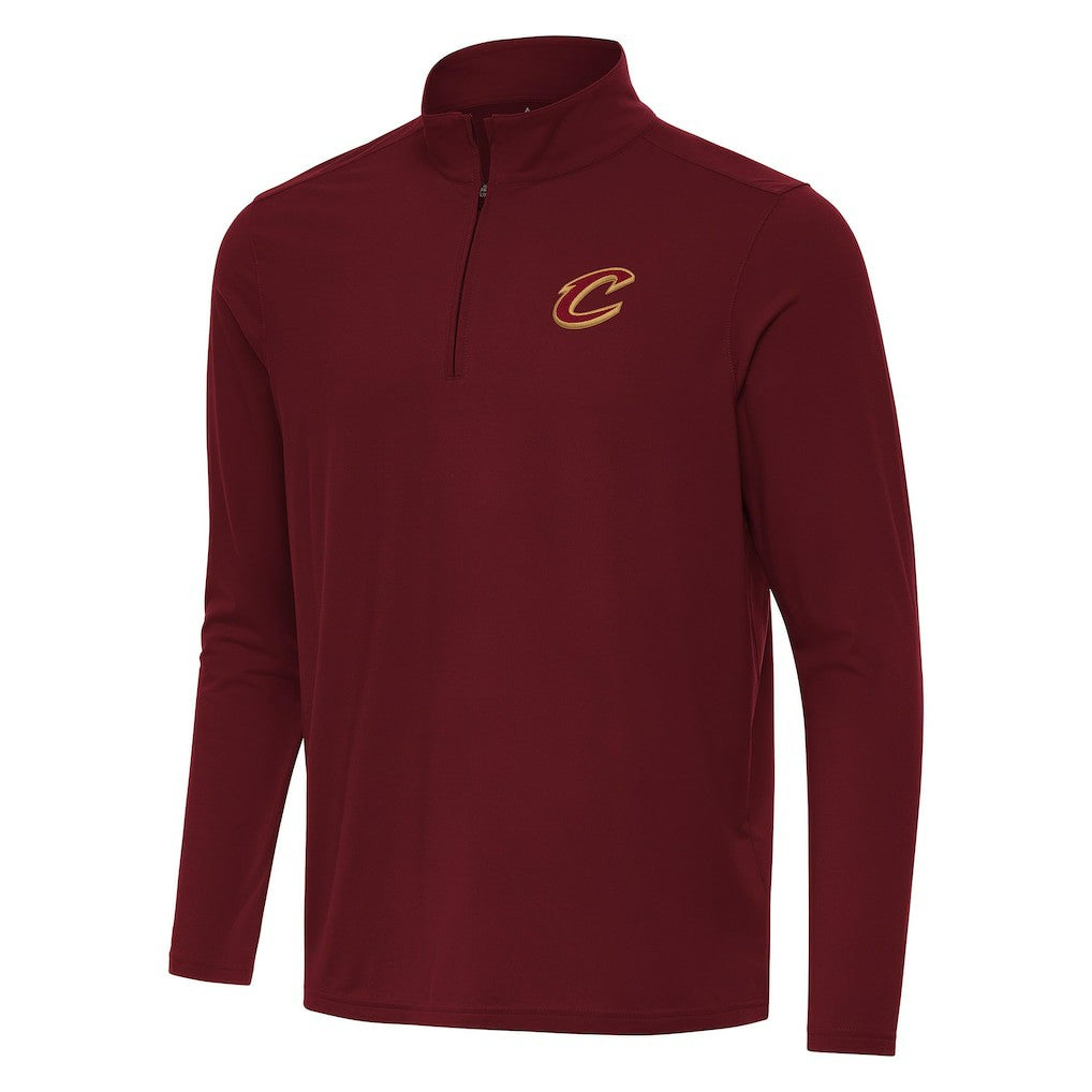 Wine Cleveland Cavaliers Antigua Intent Quarter-Zip Top sale | NBA