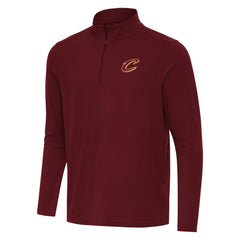 Wine Cleveland Cavaliers Antigua Intent Quarter-Zip Top sale | NBA