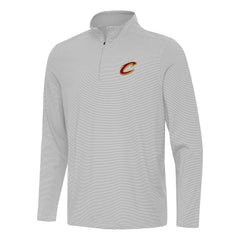 Gray Cleveland Cavaliers Antigua Twine Quarter-Zip Top sale | NBA