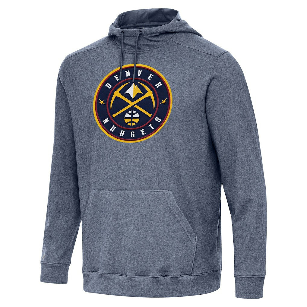 Heather Navy Denver Nuggets Antigua Cloud Pullover Hoodie sale | NBA