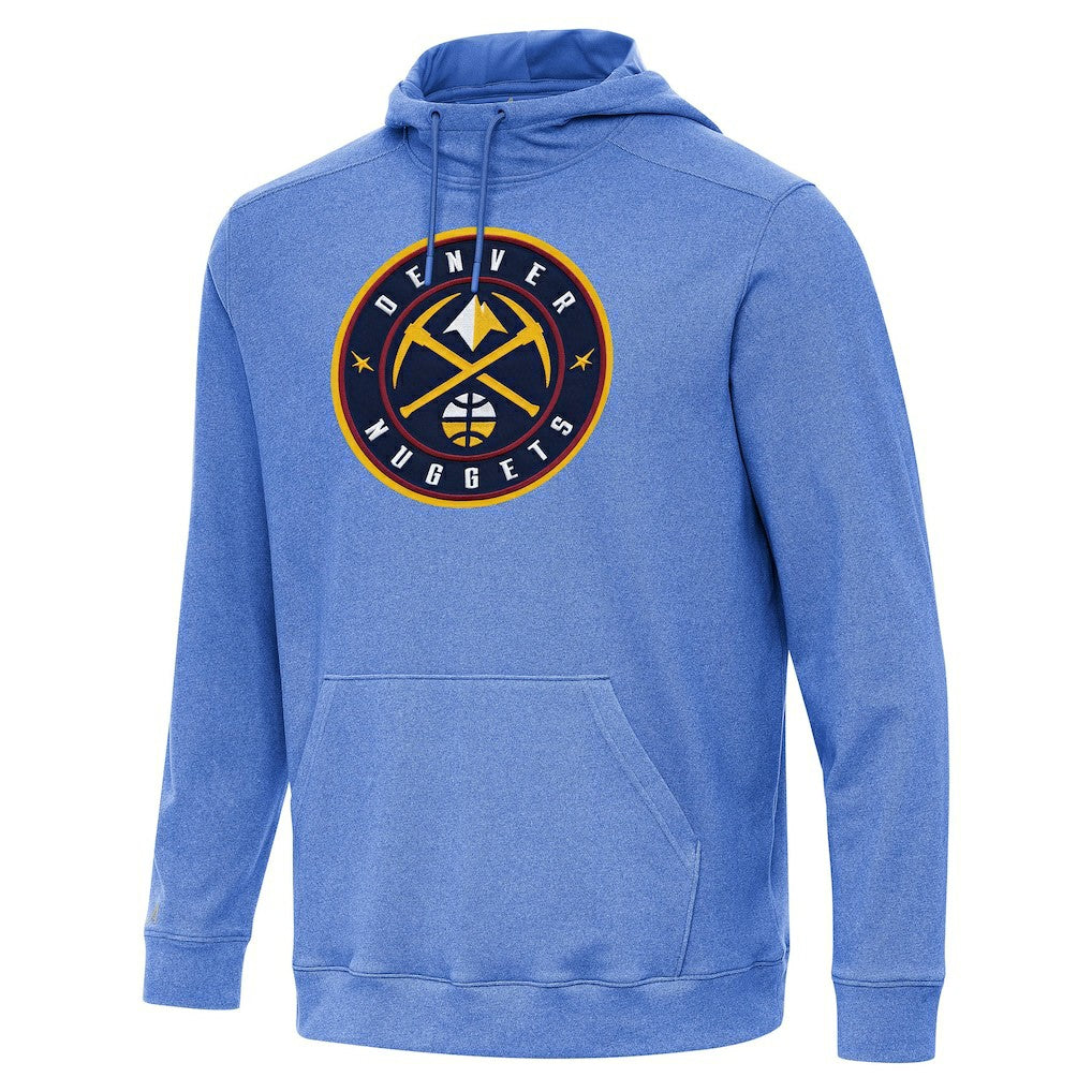 Heather Blue Denver Nuggets Antigua Cloud Pullover Hoodie sale | NBA