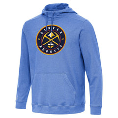 Heather Blue Denver Nuggets Antigua Cloud Pullover Hoodie sale | NBA