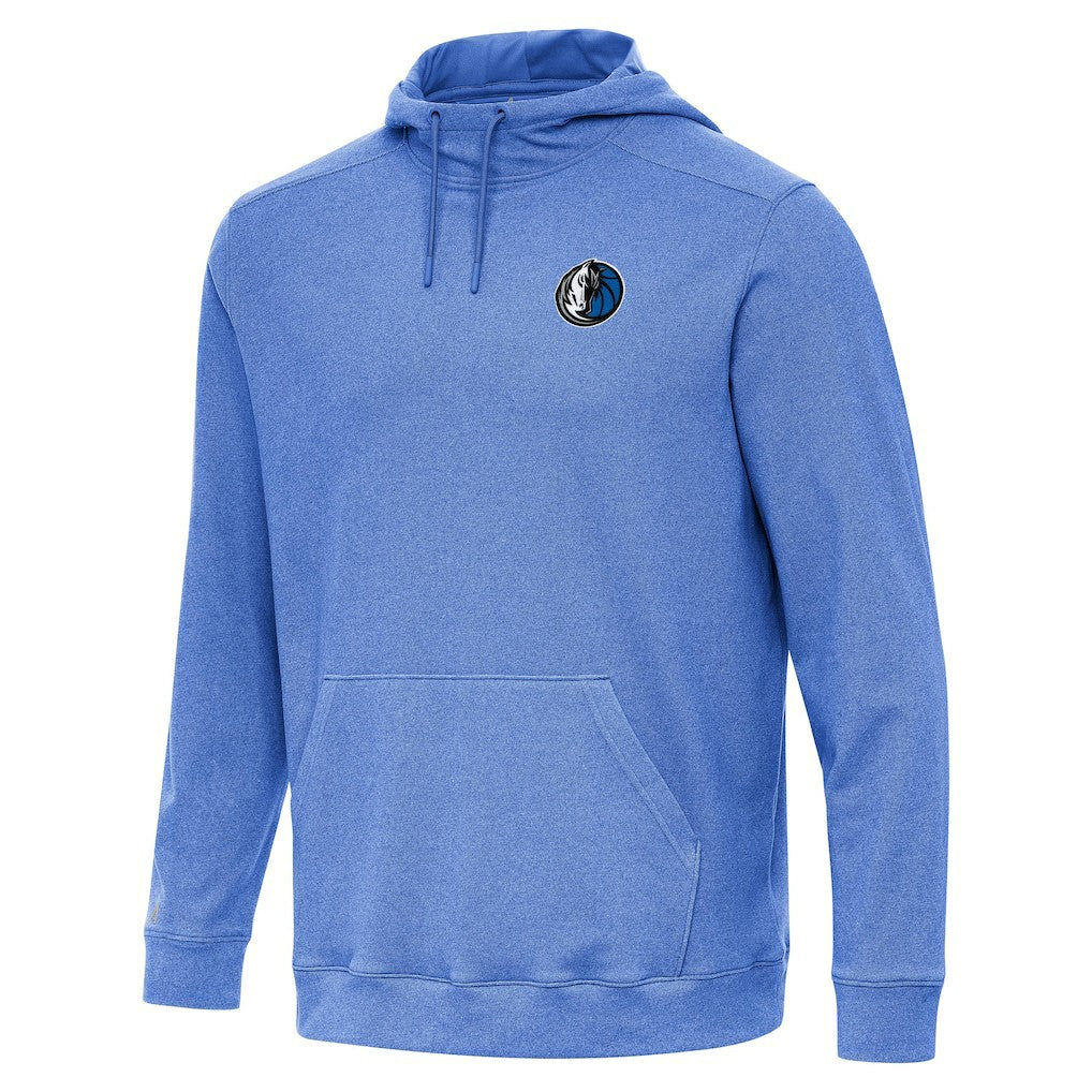 Heather Blue Dallas Mavericks Antigua Cloud Pullover Hoodie sale | NBA