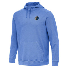 Heather Blue Dallas Mavericks Antigua Cloud Pullover Hoodie sale | NBA