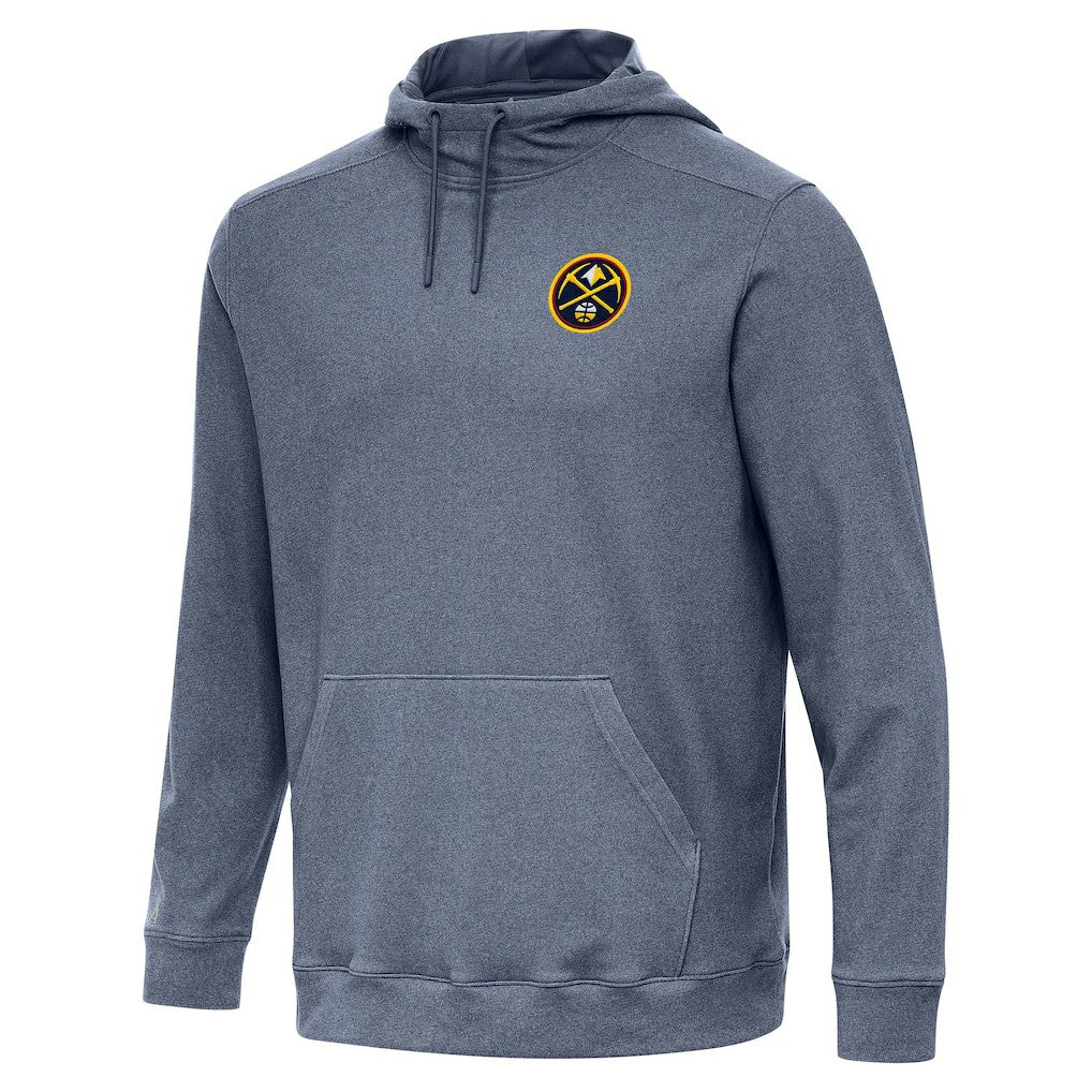 Heather Navy Denver Nuggets Antigua Cloud Pullover Hoodie sale | NBA