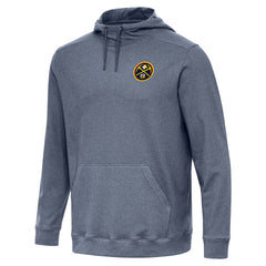 Heather Navy Denver Nuggets Antigua Cloud Pullover Hoodie sale | NBA