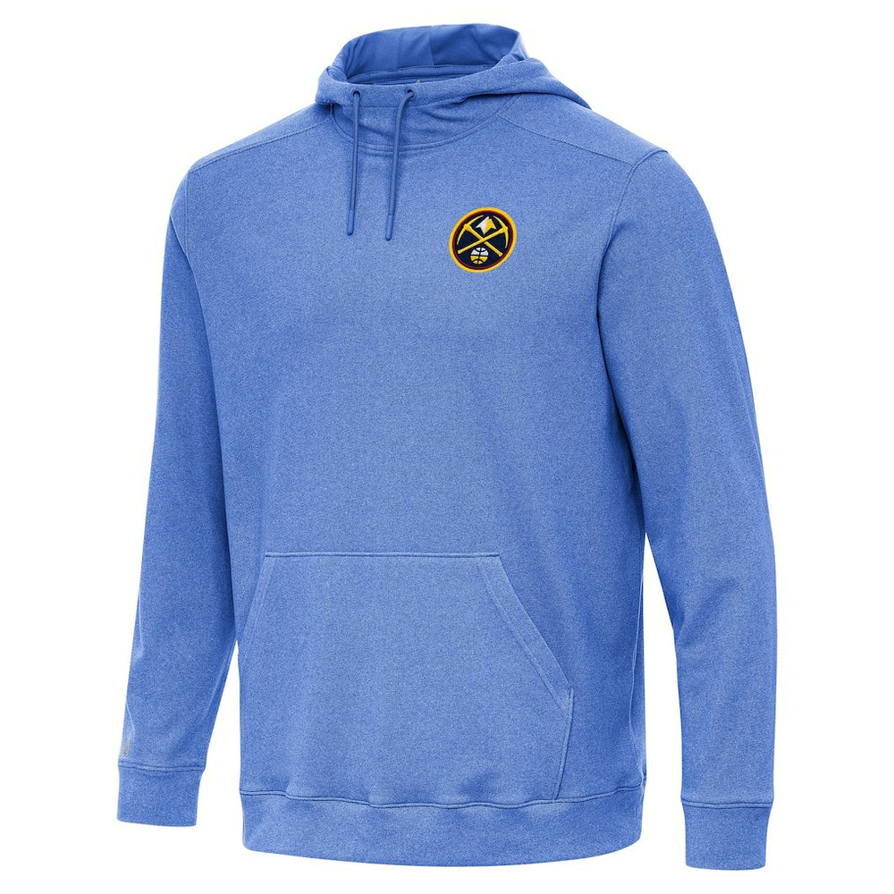 Heather Blue Denver Nuggets Antigua Cloud Pullover Hoodie sale | NBA