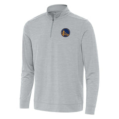 Heather Gray Golden State Warriors Antigua Bright Quarter-Zip Top sale | NBA
