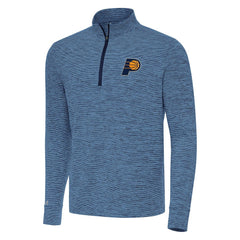 Heather Navy Indiana Pacers Antigua Cause Quarter-Zip Top | NBA