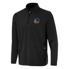 Black Golden State Warriors Antigua Perilous Quarter-Zip Sweatshirt sale | NBA
