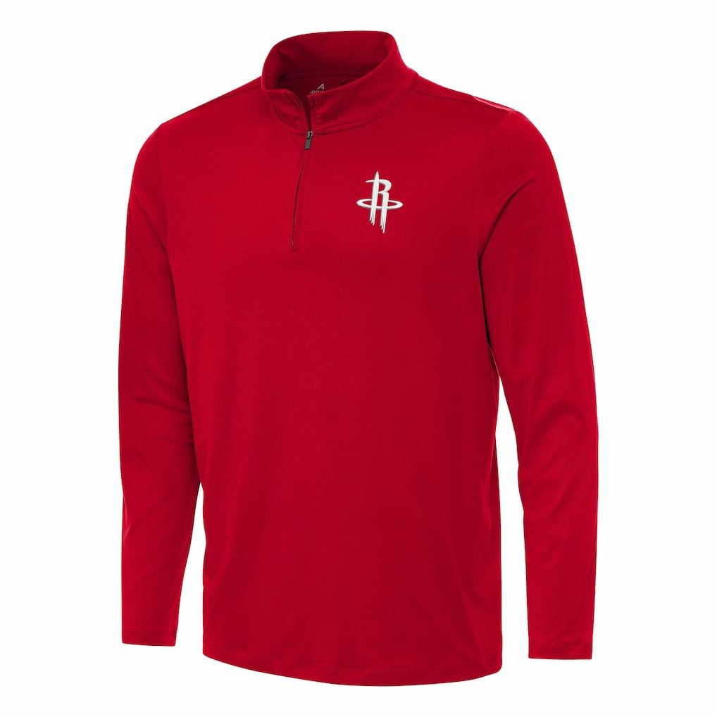 Red Houston Rockets Antigua Reprocess Quarter-Zip Top sale | NBA