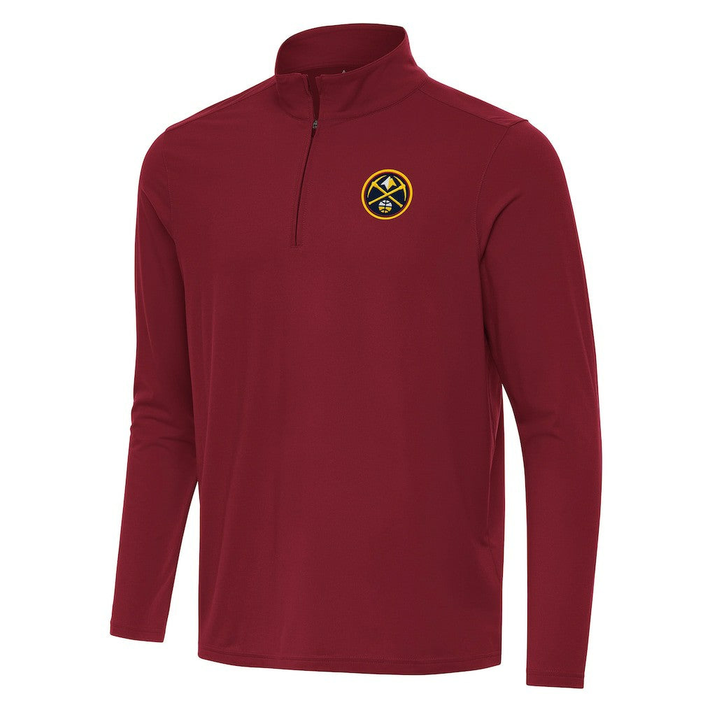 Cardinal Denver Nuggets Antigua Intent Quarter-Zip Top sale | NBA